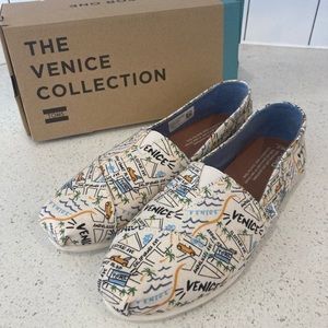 Classic natural printed canvas Venice 7 NWB